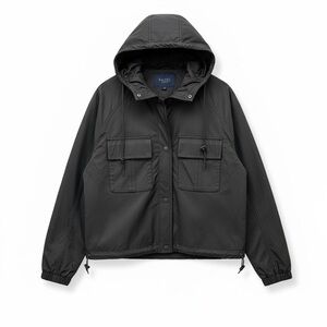 5 for $25!! Rachel Roy Hooded Lightweight Nylon Slightly Oversized Jacket XS